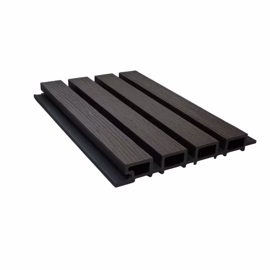 Wandverkleidung WPC Außenwandpaneel für den Außenbereich, PVC-Holzwandpaneel für den Außenbereich, modern